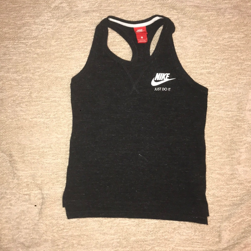Gray Athletic Tank Top